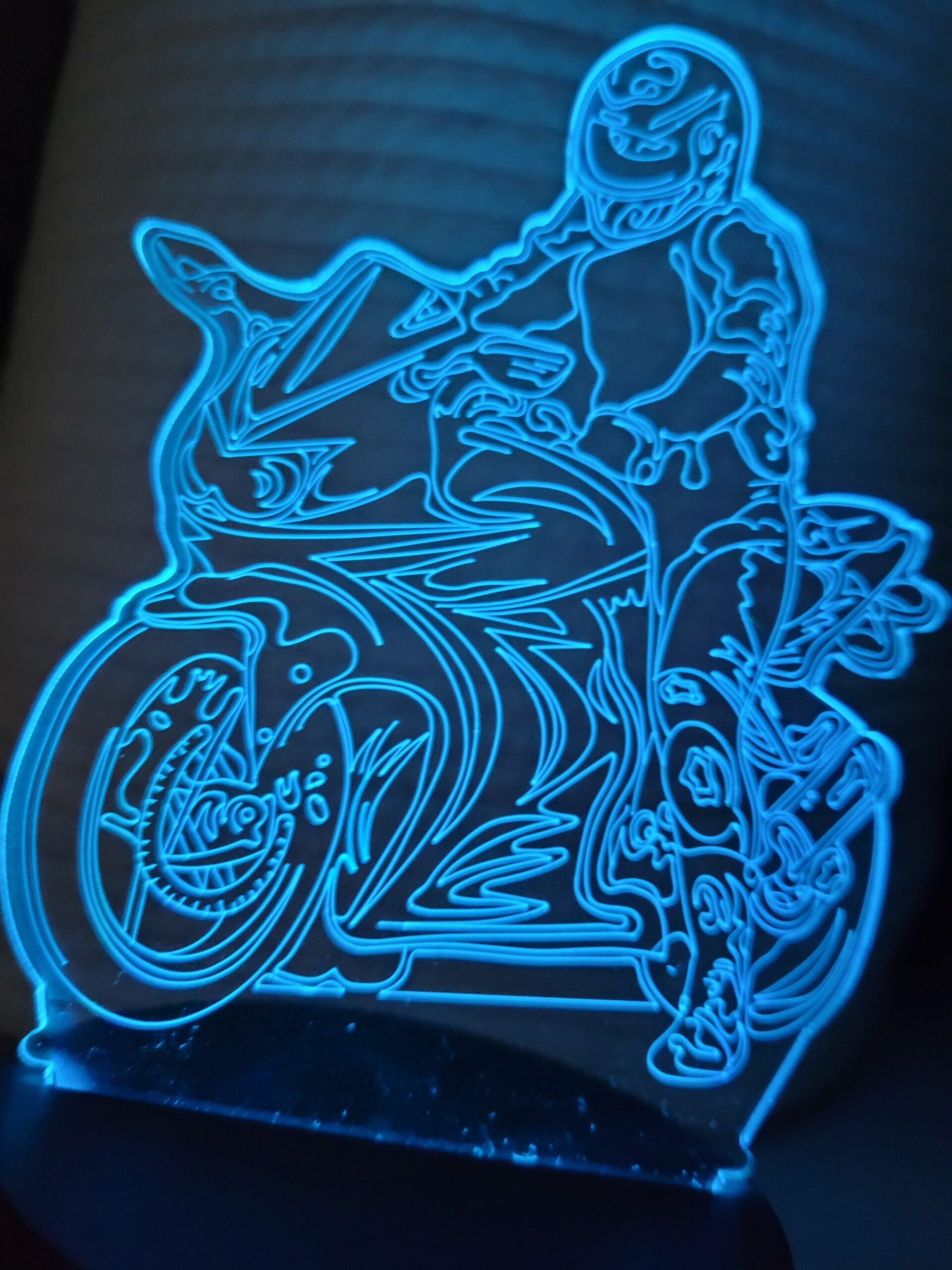 Lampka nocna na prezent MOTOCYKL LED - obrazek 5