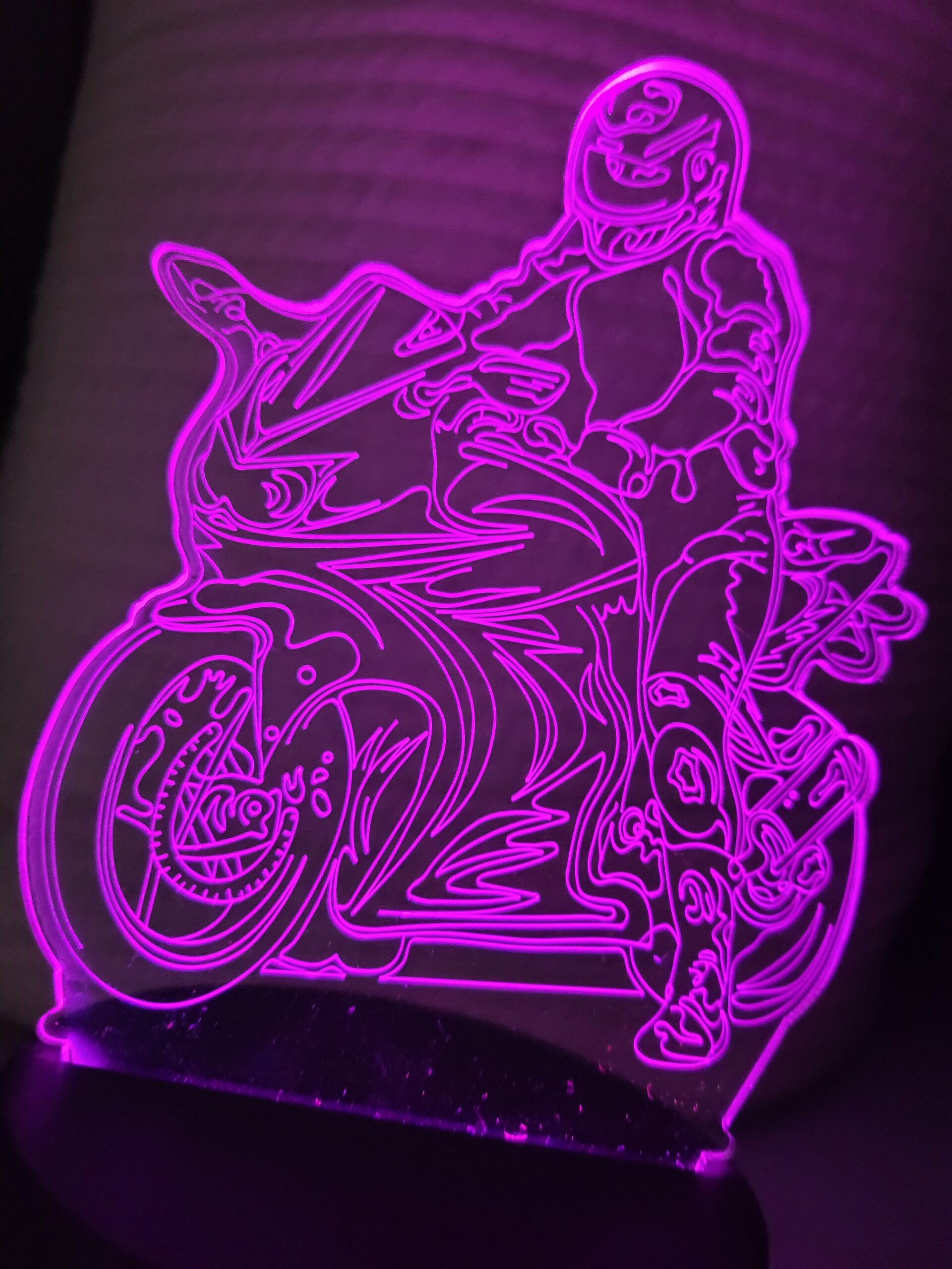 Lampka nocna na prezent MOTOCYKL LED - obrazek 8