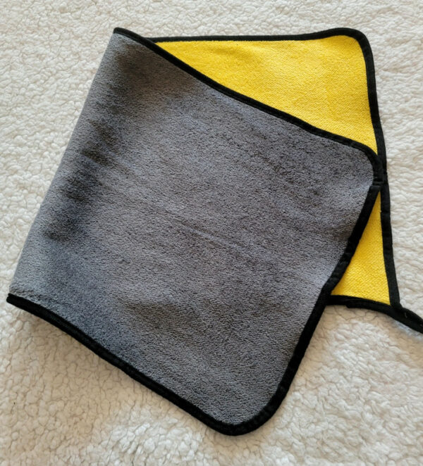 ŚCIERKA Z MIKROFIBRY DUŻY RĘCZNIK do mycia / osuszania MOTOCYKLA 60X30cm