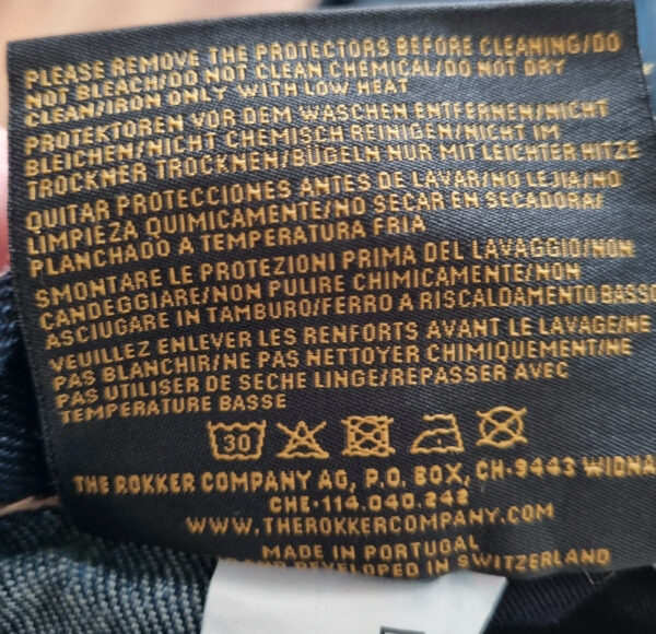 Rokker Rokkertech Slim Jeansy motocyklowe 50 - obrazek 7