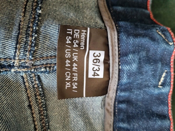 Spodnie Jeansowe motocyklowe VANUCCI 36/34 - obrazek 7