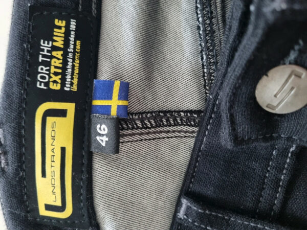 Spodnie Jeansowe motocyklowe LINDSTRANDS r S / 46 - obrazek 4