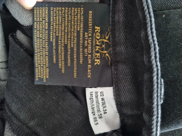 Spodnie Jeansowe motocyklowe ROKKER Rokkertech 36/34 - obrazek 4