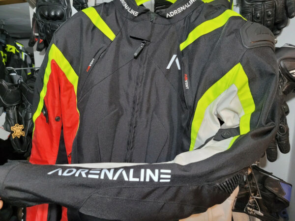 Kombinezon motocyklowy ADRENALINE Fluo r 2XL kurtka + spodnie - obrazek 2