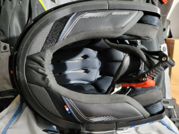 Kask motocyklowy modułowy SHARK EVO-GT Encke Flip-Up+ interkom LEXIN G2P - obrazek 10
