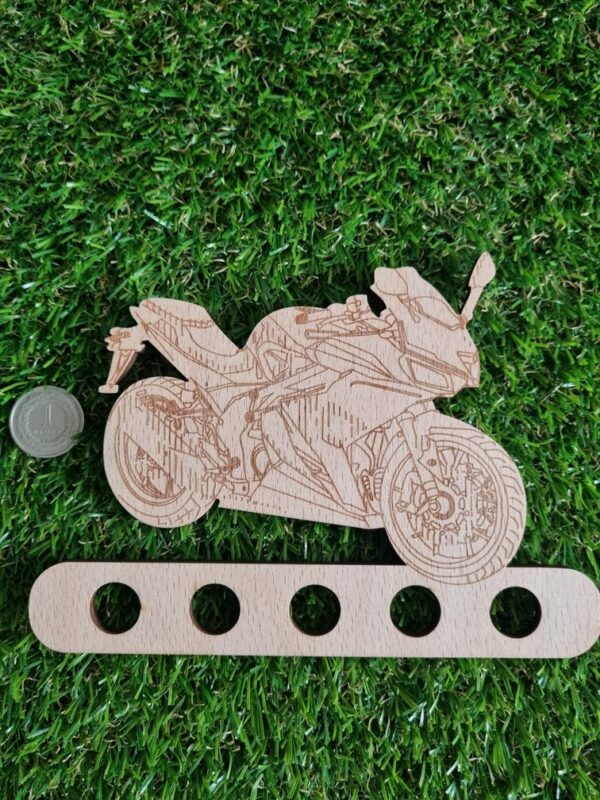Drewniany motocykl sportowy- upominek! - obrazek 2