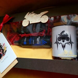 Giftbox Prezent dla motocyklisty upominek Zestaw
