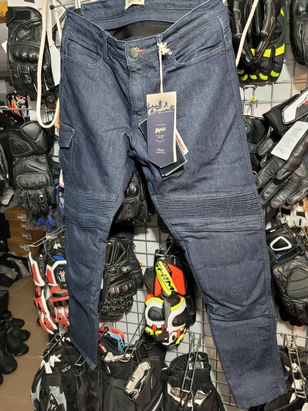 Spodnie motocyklowe damskie Jeansowe BROGER Ohio Lady W31L30 - obrazek 6