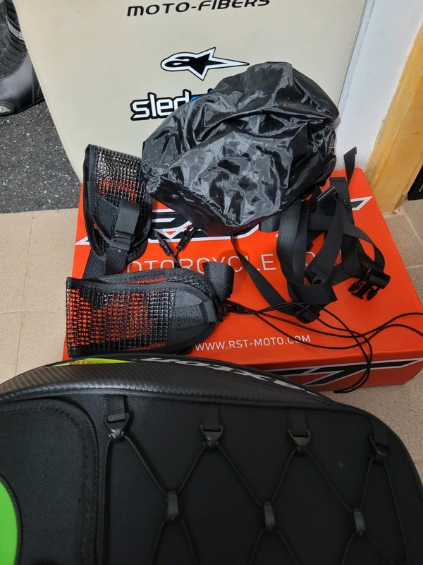 Torba motocyklowa plecak na kask sakwa Fluo - obrazek 6