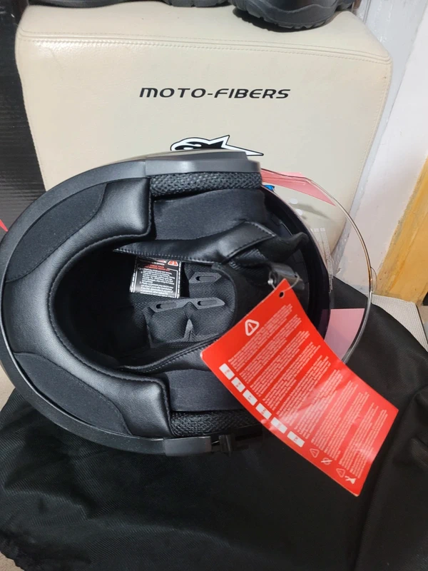 Kask motocyklowy otwarty LS2 TRACK r M - obrazek 3