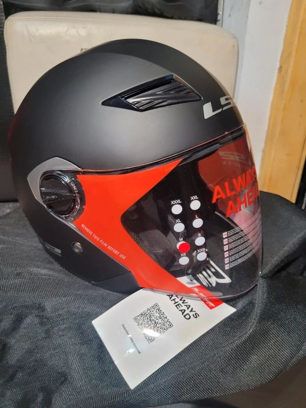 Kask motocyklowy otwarty LS2 TRACK r M - obrazek 5