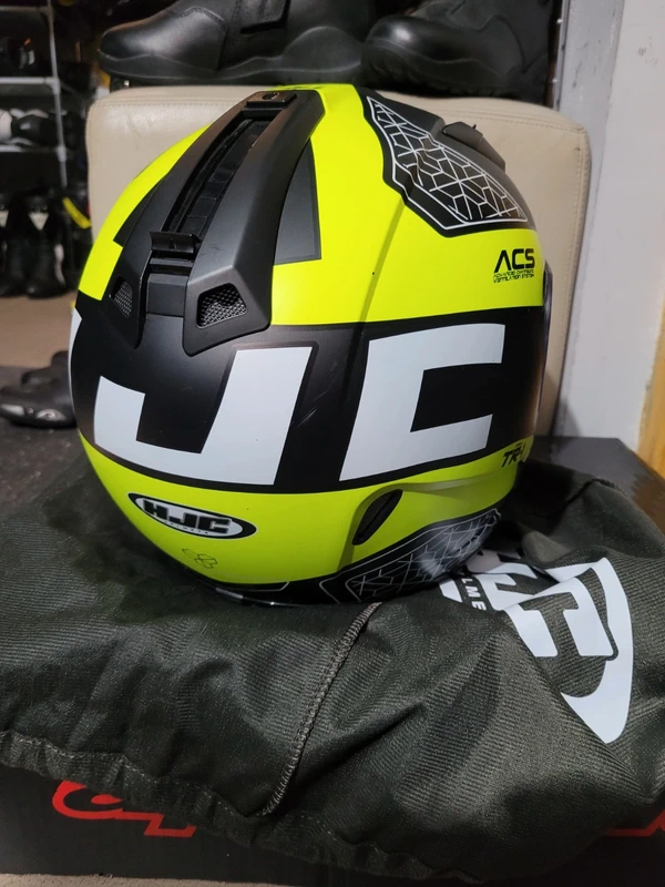Kask motocyklowy HJC TR-1 Fluo r S