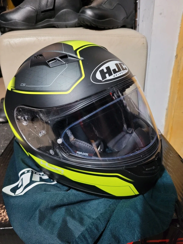 Kask motocyklowy HJC Fluo Pinlock r M - obrazek 3