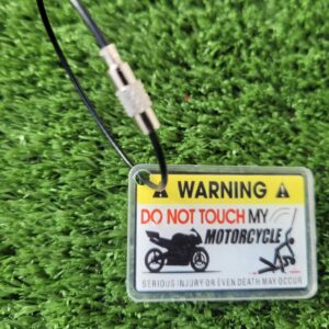 Brelok zawieszka DO NOT TOUCH MY MOTORCYCLE