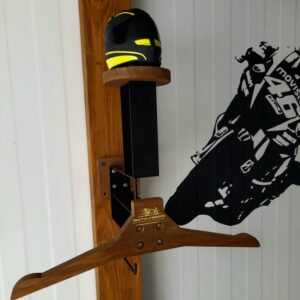 Wieszak motocyklowy kask rękawice kurtka kombinezon na odzież motocyklową